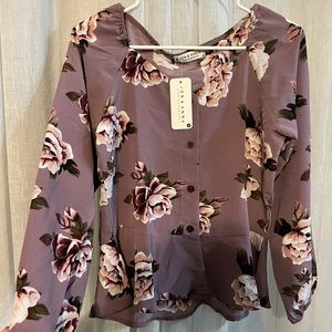 NEW long sleeve blouse